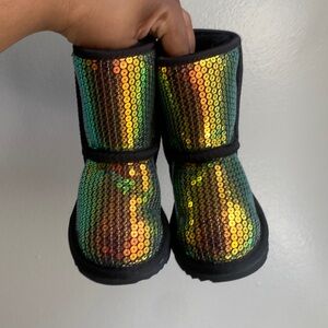 Sequins ugg toddlers boots